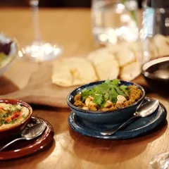 Hummus & Caponata Siciliana