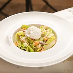 Classic Caesar Salad & Pancetta