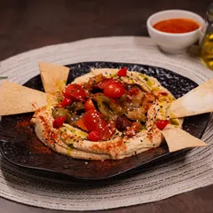 Hummus & Caponata Siciliana